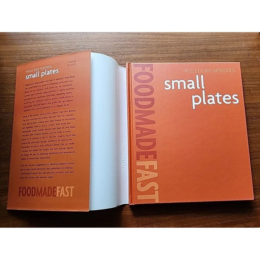 Williams-Sonoma Food Made Fast Small Plates HCDJ 2007 Illustrated